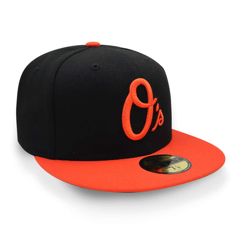 Gorra New Era 59 Fifty MLB Orioles Authentic 2017 Negro