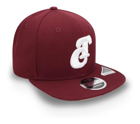 Gorra New Era 9 Fifty LMP Tomateros Official Maroon Unitalla