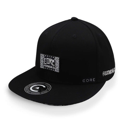 Gorra Core Snapback Flag Negro Unitalla