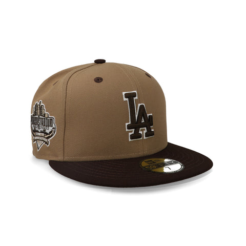 Gorra New Era 59Fifty MLB Dodgers Khaki Brown Wood
