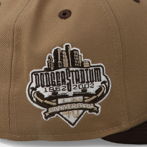 Gorra New Era 59Fifty MLB Dodgers Khaki Brown Wood