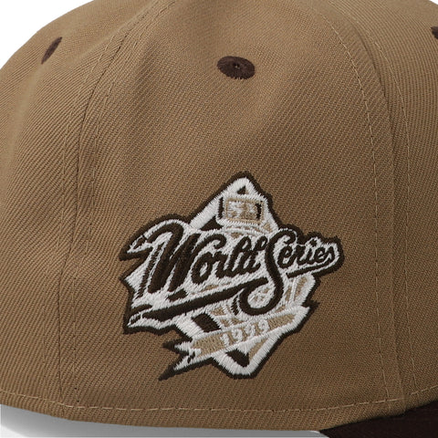 Gorra New Era 59Fifty MLB Yankees Khaki Brown Wood WS99