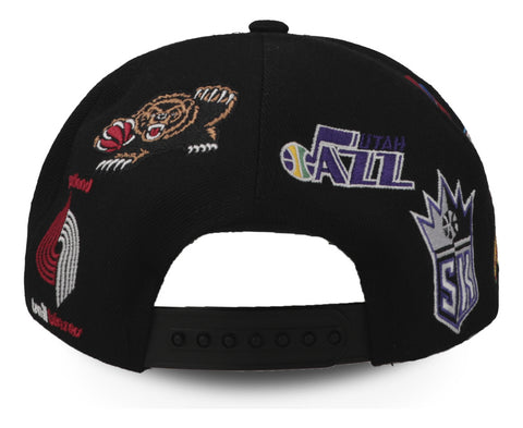 Gorra Mitchell & Ness Nba All Over Conference Western Parche