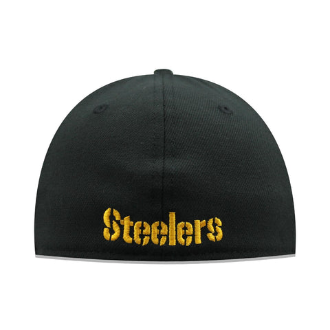 Gorra New Era 39 Thirty NFL Steelers Classic Negro