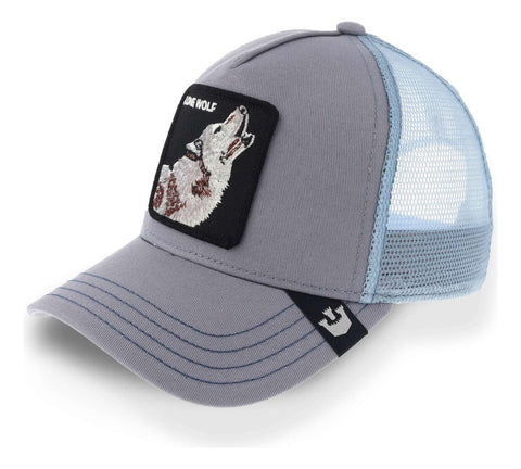 Gorra Goorin Bros 101-0389 The Lone Wolf White Bicolor Gris