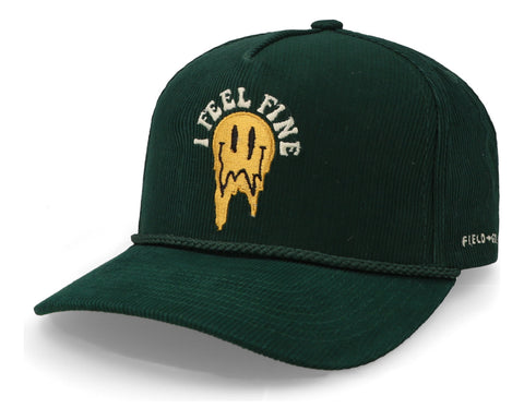 Gorra Field Grade I Feel Fine Fg Green Corduroy 1004766 Unit