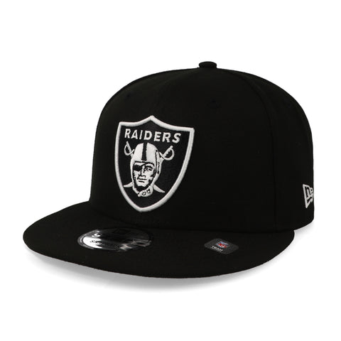 Gorra New Era 9 Fifty NFL Raiders Black&White Negro Unitalla