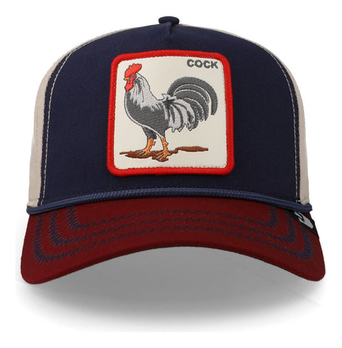 Gorra Goorin Bros All American Rooster 100 Azul Marino