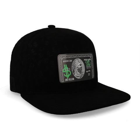 Gorra Cash Only 23 Full Prime Amex Negro Unitalla