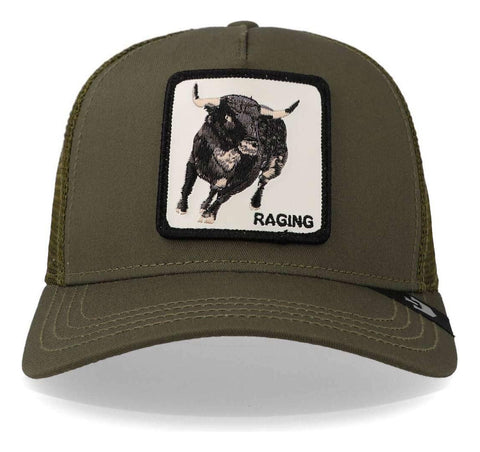 Gorra Goorin Bros 101-1033 Road Rage Trucker Olivo Unitalla