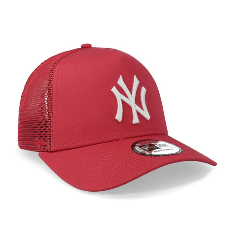 Gorra New Era 9 Forty League Trucker Yankees Rosa Uni