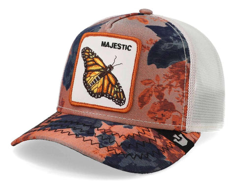 Gorra Goorin Bros 101-1055 Monarchy Of Roses Bicolor Naranja