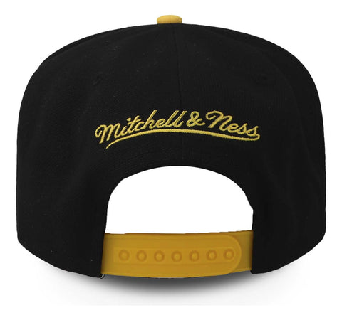 Gorra Mitchell & Ness NBA Lakers Negro/Amarillo Unitalla