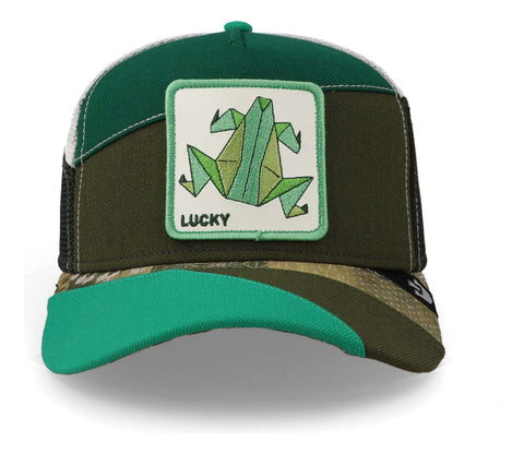 Gorra Goorin Bros 101-1404 Farmigami Good Luck Verde Unitall