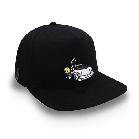 Gorra Cash Only Lambo Cotton Snap Negro Unitalla