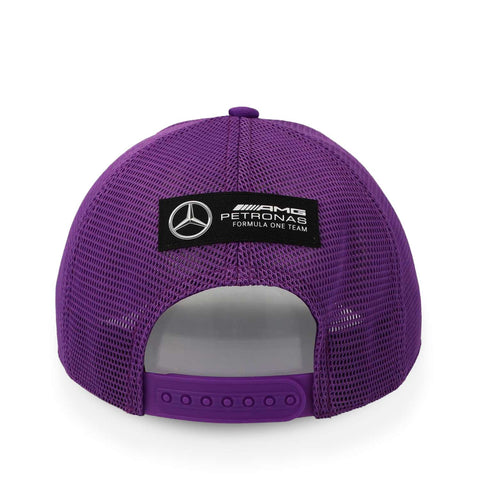 Gorra Mercedes Benz 2023 Trucker LH44 Purpura Unitalla