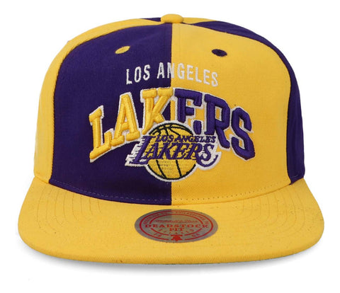 Gorra Mitchell & Ness NBA Lakers Pinwheel Amarillo