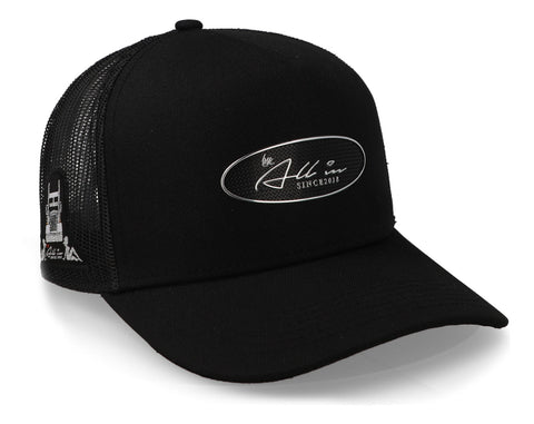 Gorra All In Chrome Trucker Negro Unitalla