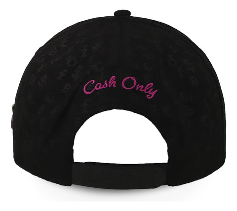 Gorra Cash Only Amex Pink Money Full Print All Blk Curve 101
