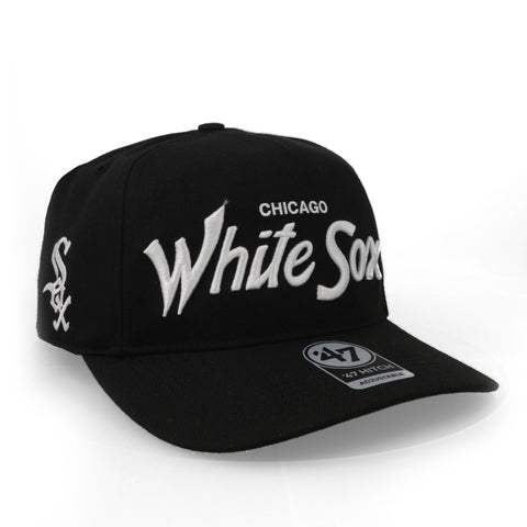 Gorra '47 MLB White Sox Attitude Hitch Negro Unitalla
