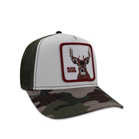 Gorra Goorin Bros The Buck Fever Camo/Blanco Unitalla