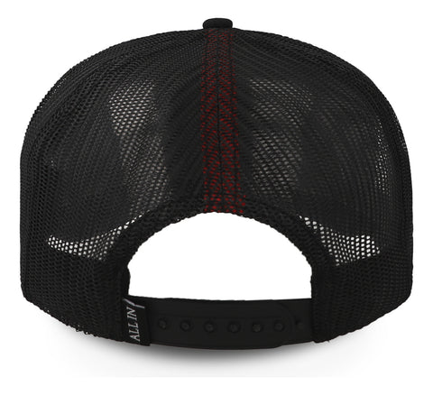 Gorra All In Chrome Trucker Negro Unitalla
