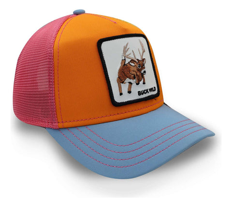 Gorra Goorin Bros 101-0128 Friday Drop Buck Wild Naranja Uni