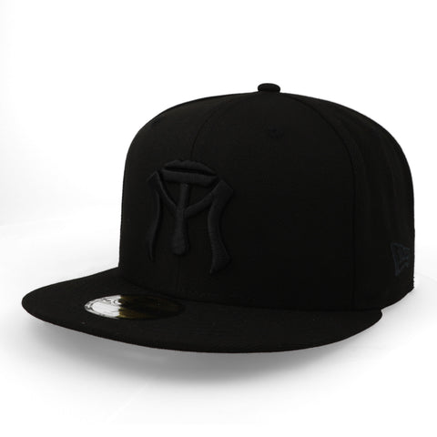 Gorra New Era 59 Fifty LMB Sultanes Basic Black On Black Cerrado