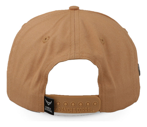 Gorra Ranch & Corral Equus 41 Rce41 Beige/café Unitalla