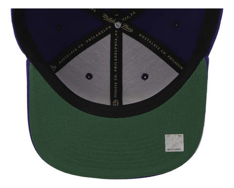 Gorra Mitchell & Ness Nba Team Ground 2.0 Hwc Jazz Morado Un