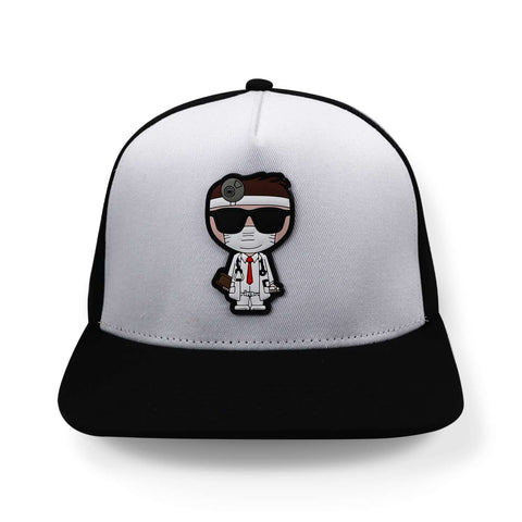 Gorra Viacci Doctor Black And Blanco Snap Unitalla