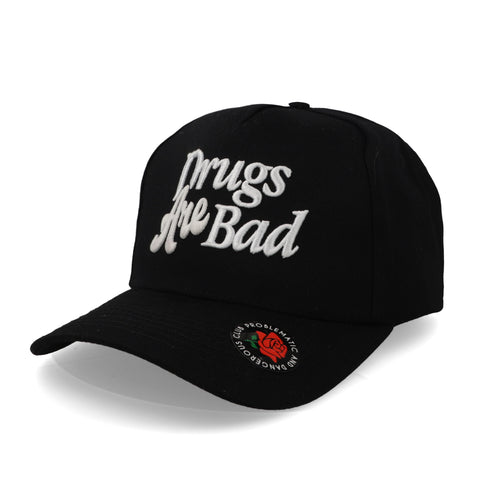 Gorra Problematic Drugs Are Bad Hongo Negro Uni