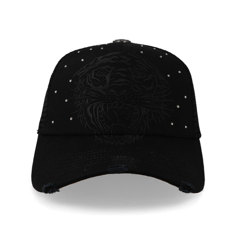 Gorra Ed Hardy Tiger Dark Trucker 9974 Negro Unitalla