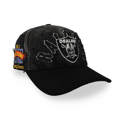 Gorra Dealers Las Vegas Fire Storm Bob Negro Unitalla