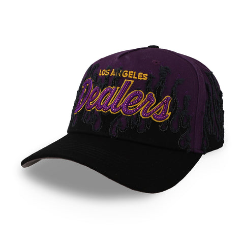 Gorra Dealers LAL Fire Storm Morado Unitalla