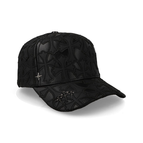 Gorra Cash Only Black Crown Crosses Negra Unitalla