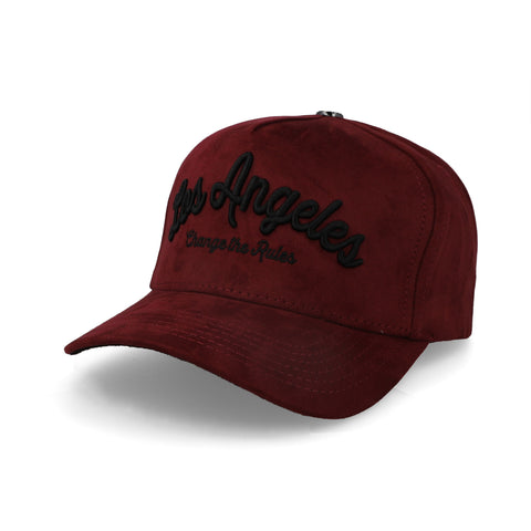 Gorra Cash Only Classic Los Angeles Guinda Unitalla