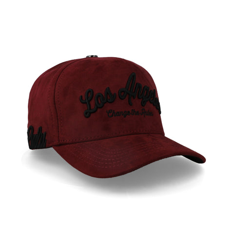 Gorra Cash Only Classic Los Angeles Guinda Unitalla