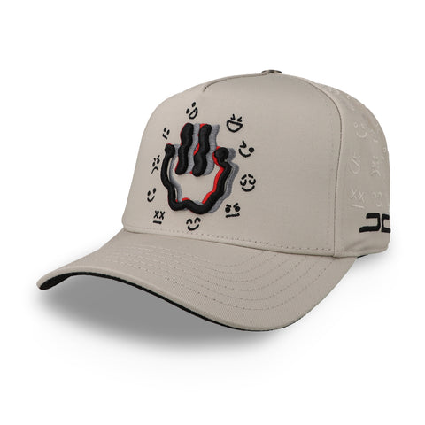 Gorra JC Hats Happy Face Beige Unitalla