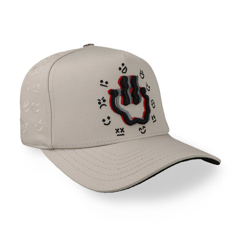 Gorra JC Hats Happy Face Beige Unitalla