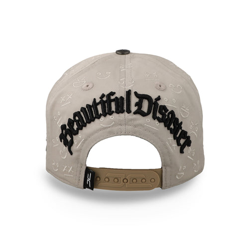 Gorra JC Hats Happy Face Beige Unitalla