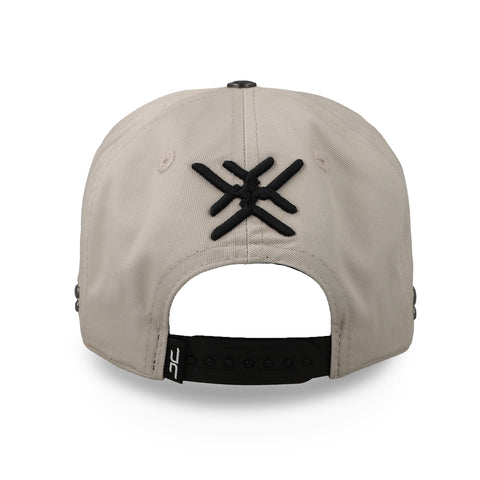 Gorra JC Hats Spend Money Beige Negra Unitalla