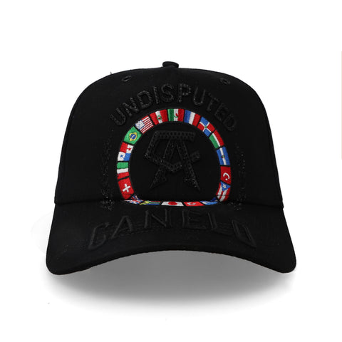 Gorra Dandy Hats Canelo Undisputed Negra Unitalla