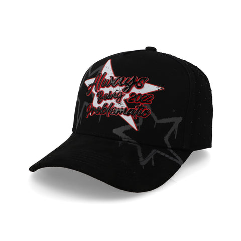 Gorra Problematic Always PDC Negra Unitalla