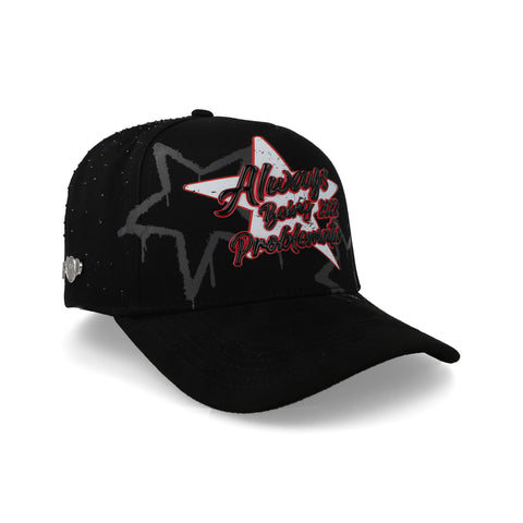 Gorra Problematic Always PDC Negra Unitalla