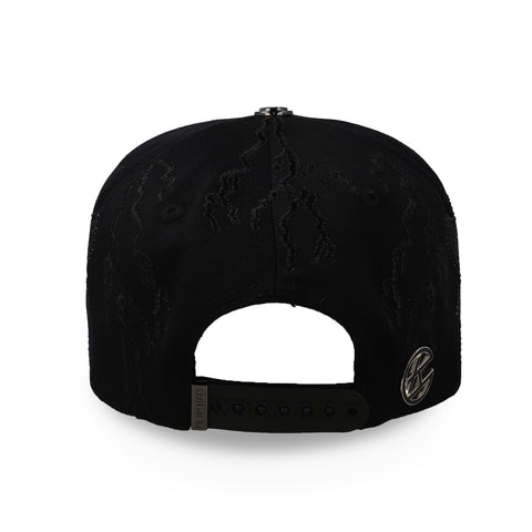 Gorra Big Boss x Kevin Hats LA Cristales Negra Unitalla