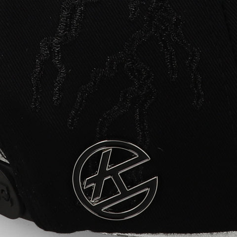 Gorra Big Boss x Kevin Hats LA Cristales Negra Unitalla