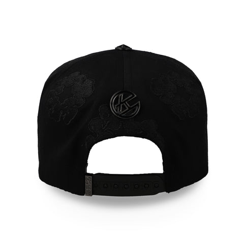 Gorra Big Boss Los Angeles Nubes Negra Unitalla