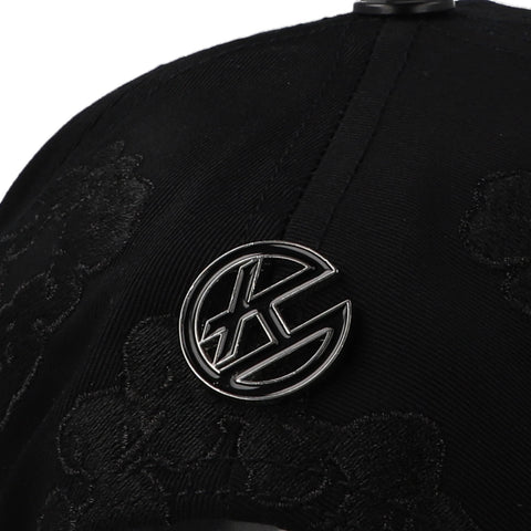 Gorra Big Boss Los Angeles Nubes Negra Unitalla