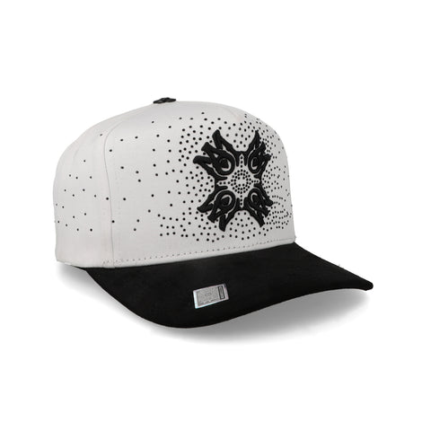 Gorra Big Boss AMR 4 Letras Blanco Unitalla